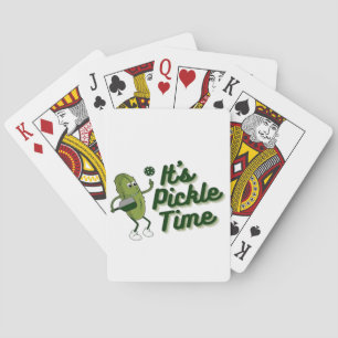 Baraja De Cartas Dill funny jugando pickleball