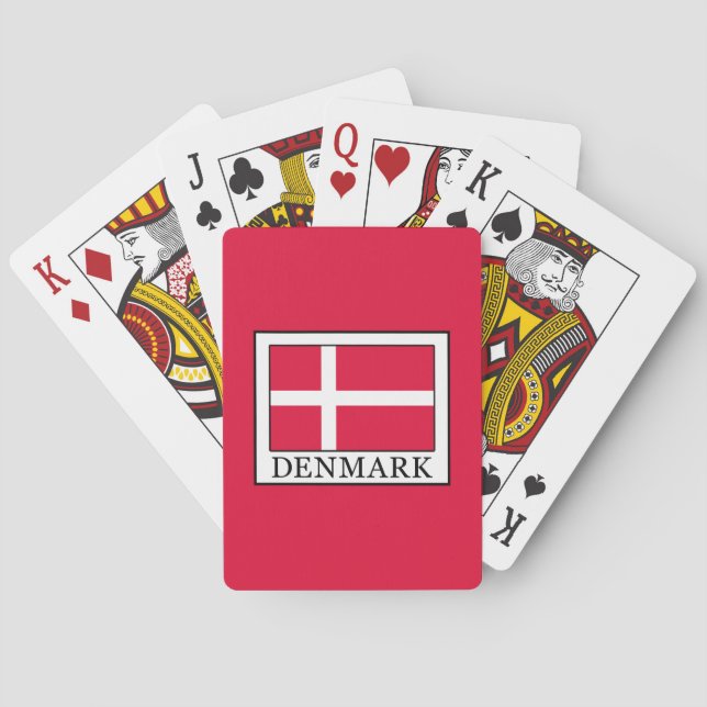 Baraja De Cartas Dinamarca (Reverso)
