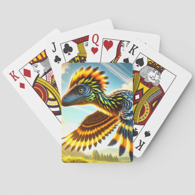 Baraja De Cartas Dinosaurio (Reverso)