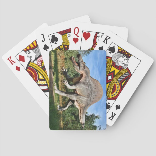 Baraja De Cartas Dinosaurio Spinosaurus (Reverso)