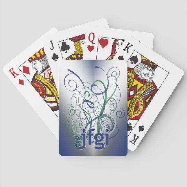 Baraja De Cartas ¡Dios mío! jfgi (Reverso)