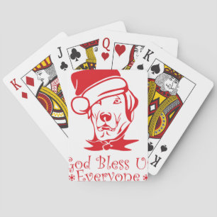 Baraja De Cartas dios nos bendiga navidades