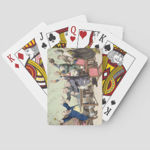 Baraja De Cartas Dios salve al rey, por un nuevo grupo de artistas,
