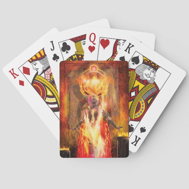 Baraja De Cartas Diosa de Fire PELE (Reverso)