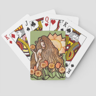 Baraja De Cartas Diosa de la Tierra de Verano