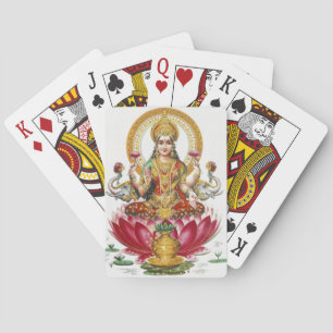 Baraja De Cartas Diosa hindú Lakshmi
