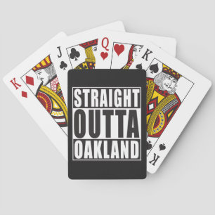Baraja De Cartas Directamente de Oakland Negro