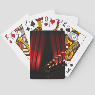 Baraja De Cartas Director del tablero de anuncios de la cortina de