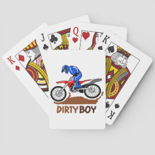 Baraja De Cartas Dirty Boy Motocross