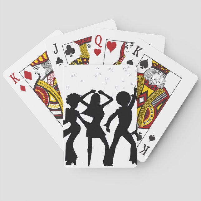 Baraja De Cartas Disco Deck Agrega tu propia imagen (Reverso)