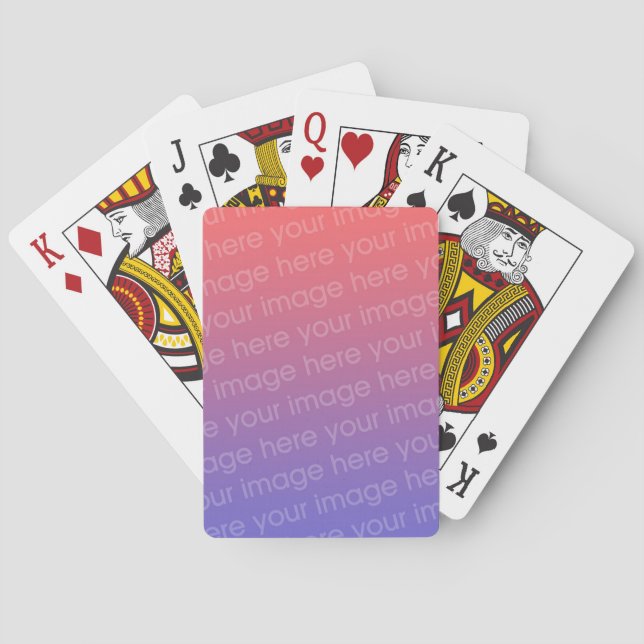 Baraja De Cartas Diseñar el propio (Reverso)