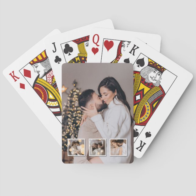 Baraja De Cartas Diseñar su propio Collage de fotos 4 (Reverso)