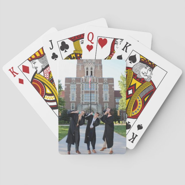 Baraja De Cartas Diseñar sus propias tarjetas de reproducción (Reverso)