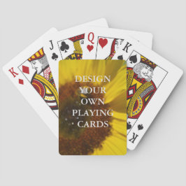 Baraja De Cartas Diseñar sus propias tarjetas de reproducción clási