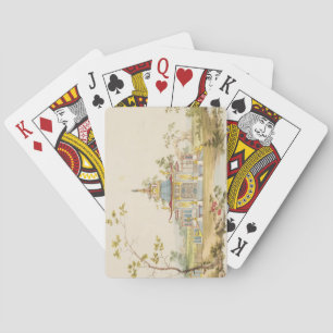 Baraja De Cartas Diseñe para un templo chino, c.1810 (pluma y tinta