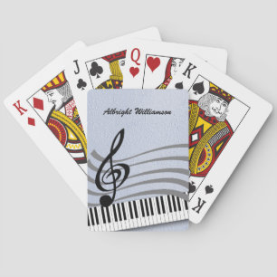 Baraja De Cartas Diseño de Apreciación Musical Personalizado con no