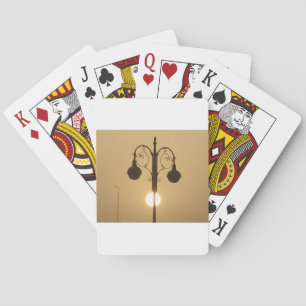 Baraja De Cartas Diseño de arte luminoso de Sunset Street en Victor