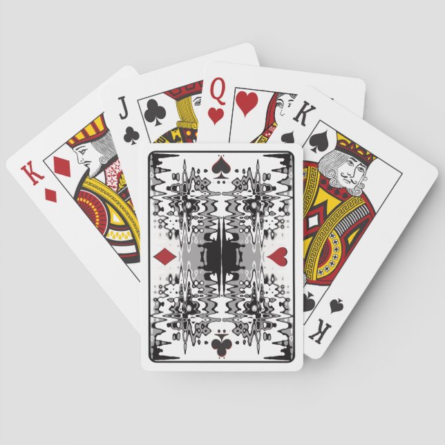Baraja De Cartas Diseño de bandeja 1 (Reverso)