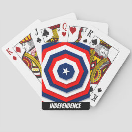 Baraja De Cartas Diseño de bandera de Estados Unidos