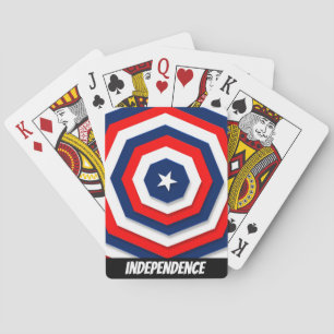 Baraja De Cartas Diseño de bandera de Estados Unidos