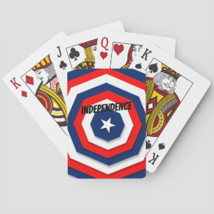 Baraja De Cartas Diseño de bandera de Estados Unidos