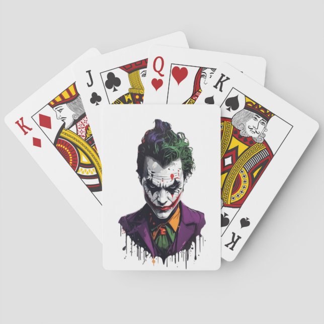 Baraja De Cartas Diseño de bromista (Reverso)