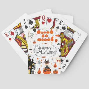 Baraja De Cartas Diseño de conjunto de vintage de elementos de Hall