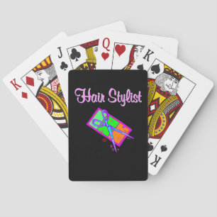 BARAJA DE CARTAS DISEÑO DE CORTE DE PELO FABULOSO