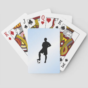 Baraja De Cartas Diseño de deportes de fútbol