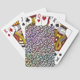 Baraja De Cartas Diseño de la serie de leopardo irlandés 6