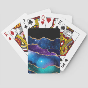 Baraja De Cartas Diseño de la serie Galaxy Agate 13