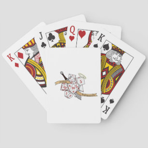 Baraja De Cartas Diseño de los dados de Paladin