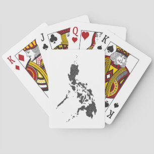 Baraja De Cartas Diseño de mapa de Filipinas