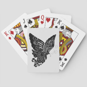 Baraja De Cartas Diseño de mariposa de corte de papel en China