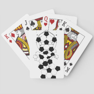 Baraja De Cartas Diseño de patrones de baloncesto de fútbol