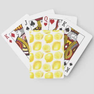 Baraja De Cartas Diseño de patrones de lemones