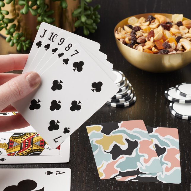 Baraja De Cartas Diseño de patrones irregulares (In Situ)