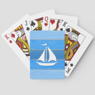 Baraja De Cartas Diseño de temática náutica