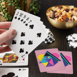 Baraja De Cartas Diseño de Vivienda Memphis