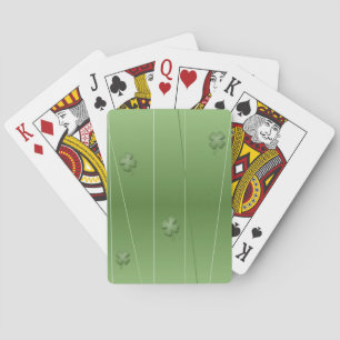Baraja De Cartas Diseño del amante irlandés