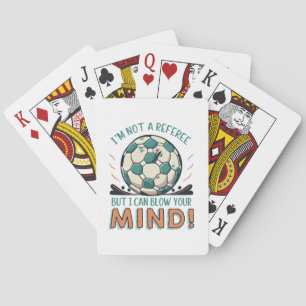 Baraja De Cartas Diseño Divertido de Fútbol