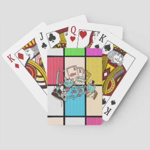 Baraja De Cartas Diseño Divertido de Gatos para Jugadores de Poker