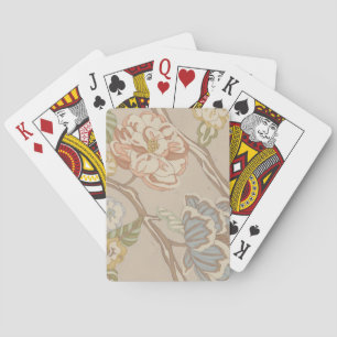 Baraja De Cartas Diseño floral decorativo Organza Chintz
