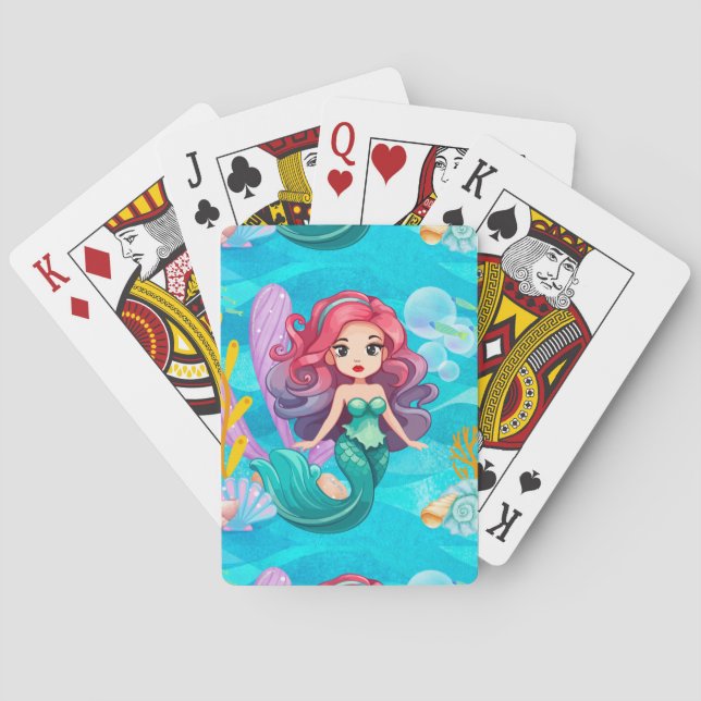 Baraja De Cartas Diseño místico (Reverso)