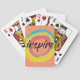 Baraja De Cartas Diseño moderno, divertido, vibrante y colorido Ins