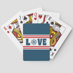 Baraja De Cartas Diseño náutico de amor