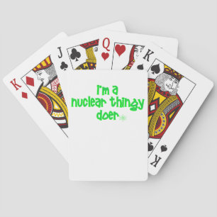Baraja De Cartas Diseño Nuclear Original