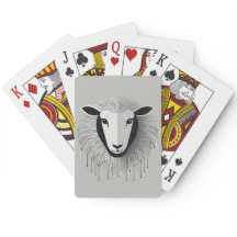 Diseño ovino minimalista