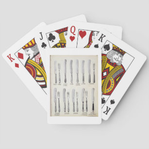 Baraja De Cartas Diseños de cubiertos, de un catálogo de comercio i