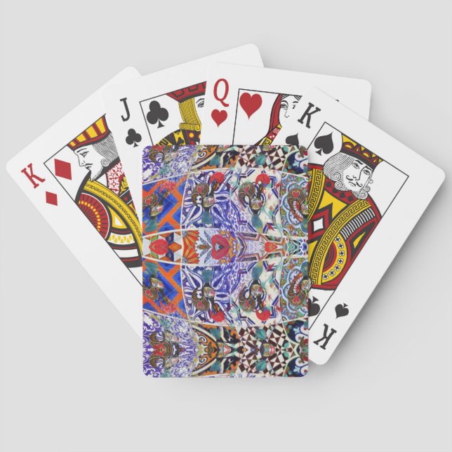 Baraja De Cartas Diseños de Portugal (Reverso)